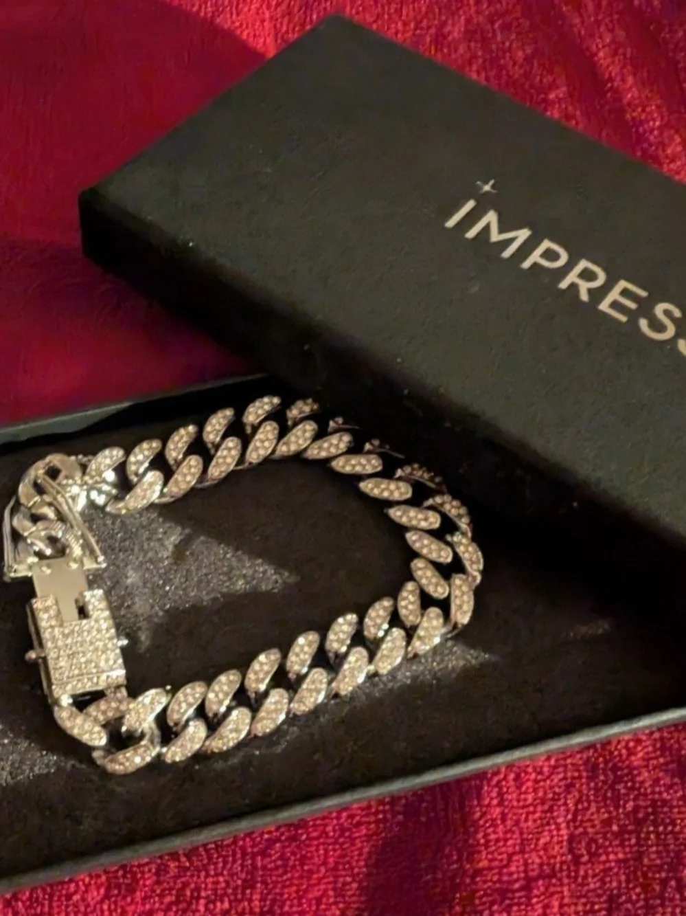 Men's Cubic Link Bracelet